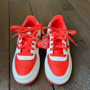 Nike Kids Sneakers Red and White